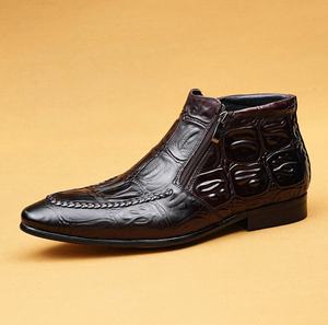 <b>Summer</b> New Style Genuine Leather Lace Oxford Office Men's <b>Shoes</b> High Quality Handmade Fashionable Business Formal Steel <b>Toe</b> Flat - Product Image 1