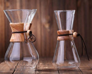 Classico <span class=keywords><strong>Borosilicato</strong></span> Caffè Vaso di <span class=keywords><strong>Vetro</strong></span> 400ml/600ml/800ml Versare Sopra il Caffè - Product Image 2