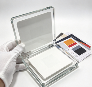 Bloque Cuadrado de Acrílico Sólido Transparente de Alta Calidad (98%) para Exhibición de Joyería, Tamaño Personalizado - Product Image 4