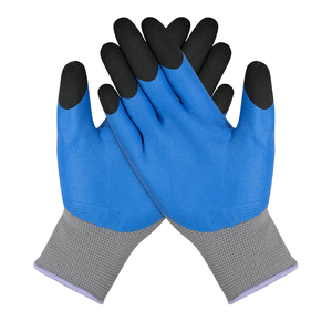 <span class=keywords><strong>Gants</strong></span> de sécurité <span class=keywords><strong>imperméables</strong></span> doublés de nylon de haute qualité <span class=keywords><strong>Gants</strong></span> de <span class=keywords><strong>travail</strong></span> pour adultes de taille modérée <span class=keywords><strong>Gants</strong></span> à usage général en latex résistant aux coupures - Product Image 1