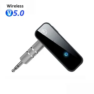 Ricevitore Bluetooth 5.0 Wireless 2 in 1 portatile Jack da 3.5mm ar Music Audio Aux headphonetrasmettitore Adapter