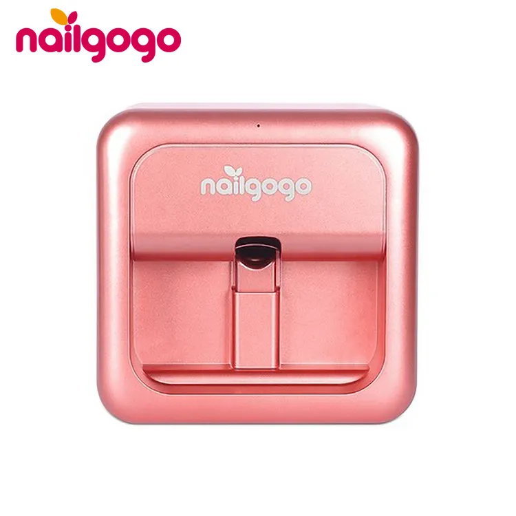Nailgogo多機能最新フラワー3Dお得な価格スマートファッションデジタルF4ネイルプリンター