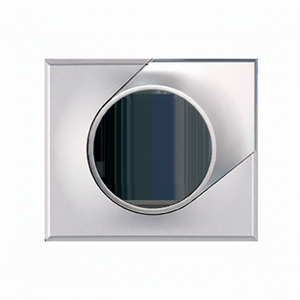 COMETE 1-Gang Silver Plate Interruptores de pared - Product Image 1