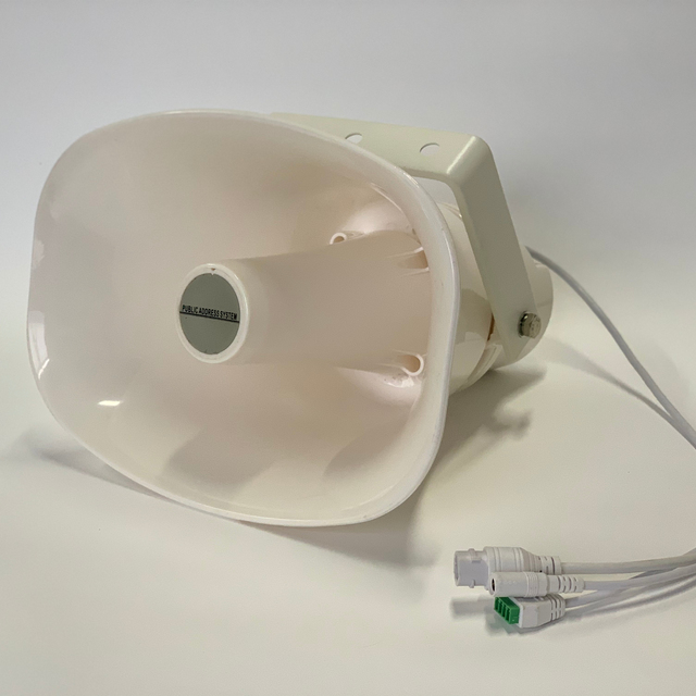 IP PAVA System TCP/IP POE Powered Outdoor Horn Speaker