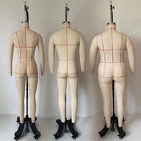 Offre Spéciale boutique corps complet curvy femme utilisée robe forme couture couture réglable Mannequin corps féminin buste torse
