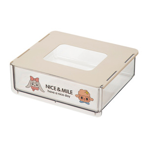 Hidden Drawer Storage <b>Box</b> Rectangle Hook Type Office Organizer for Desk Student Use - Product Image 5