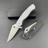 Couteau de randonnée de chasse Edc extérieur personnalisable couteau pliant de survie de défense de camping
