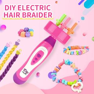 Máquina Eléctrica Portátil Automática para Trenzar el Cabello, Kit de Peluquería, Juguetes de Moda para Hacer Joyas para Niñas - Product Image 2