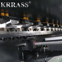 Machine à rainurer CNC KRRASS pour réaliser des rainures en V pour les ascenseurs et les monte-charge électriques