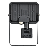 Projecteur LED à détecteur de mouvement OEM 10W 20W 30W 50W 100W Étanche Jardin Garage Entrepôt Projecteurs LED PIR Utilisation en extérieur