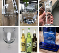 Marqueur laser UV 355nm 3W 5W et graveur laser pour verre plastique feuille tissu bois métal Surface Laser marqueur Machine