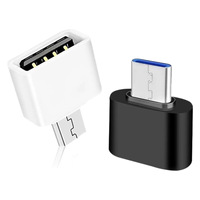 Adaptador Mini USB 3.1 C Macho a USB 2.0 Hembra, Convertidor de Audio OTG CM, Conector Tipo C, Adaptador USB 2.0 Directo de Fábrica para Teléfonos Móviles