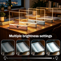 Lámpara de Lectura LED Plana Profesional OEM de Fábrica, Antideslumbrante, con Protección Ocular y Luz Azul Cero, Lámpara de Lectura Plana de 4 Colores
