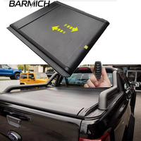 Bâche de benne électrique rétractable en alliage d'aluminium robuste pour Ford F150 Raptor avec benne de 5,5 pieds, commande à distance