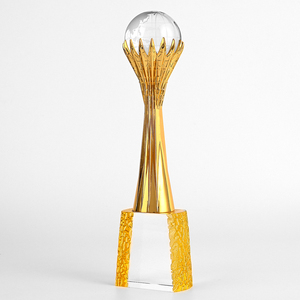 Premio sportivo a prova di prova gratuita premio personale eccellente menzione d'onore trofeo di artigianato di cristallo personalizzato taglio e intaglio - Product Image 5