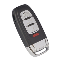 XNRKEY Clé de télécommande de voiture 3/4 boutons 315MHz 434MHz 868MHz pour Audi A4 A5 A6 A7 A8 8T0959754F 8T0959754J Carte de démarrage sans clé