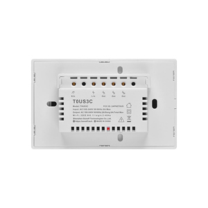 Sonoff wifi thông minh chuyển T0 chúng tôi 1 2 3 gang tường cảm ứng Bảng điều chỉnh từ xa không dây đèn nhà thông minh điều khiển bởi Alexa Google nhà - Product Image 6