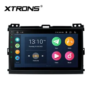 XTRONS vehicle gps tracker 9inch IPS Touch Screen Android Car Stereo radio player for LEXUS GX470 with DSP