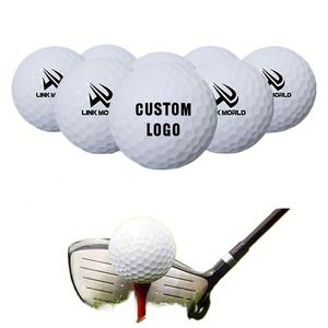 Balle de golf personnalisée pour enfants avec logo, pour entraînement en extérieur, en Surlyn, portable et sur mesure - Product Image 1