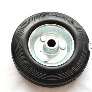 5-Zoll-Vollgummi-Lenkräder mit Stahl felge für Handwagen - Product Image 5