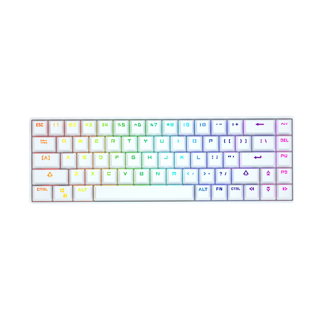 Wholesale Wireless RGB Mini Keyboard DK61 68 Keys Mechanical Gaming Keyboard