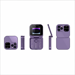 Téléphones mobiles pliables avec écran tactile et clavier, vidéo HD sexy indienne - Product Image 1