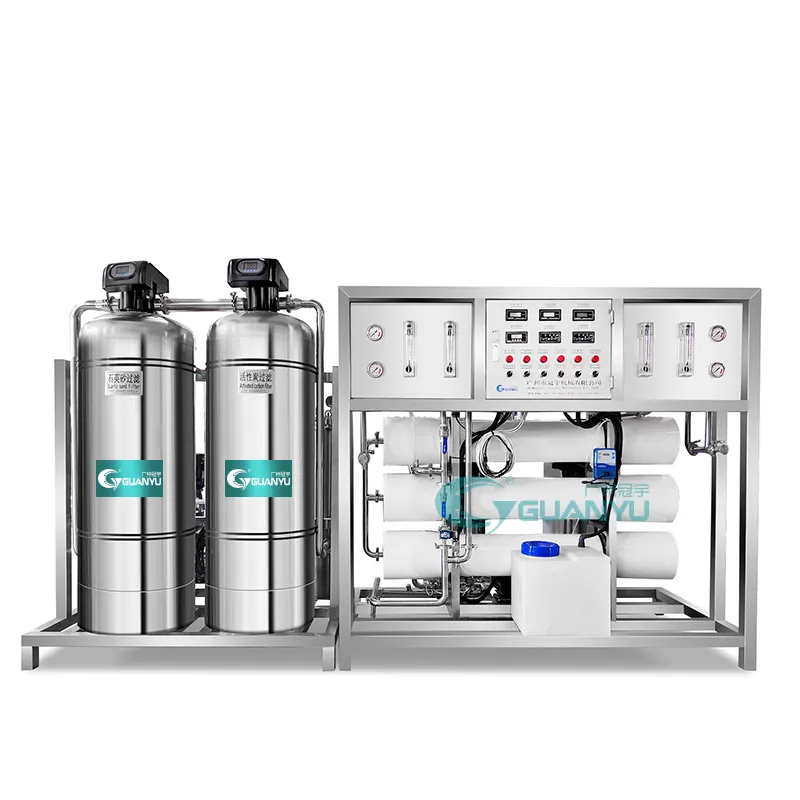 Hete Verkoop Automatische Controle Ro Industriële Waterfiltersysteem Industrie Waterbehandeling Omgekeerde Osmose Waterzuiveringsinstallatie