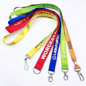 Promotional Sports Sublimation Printed Woven logo Neck <b>Polyester</b> <b>Lanyards</b> With logo - Product Image 3