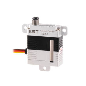 Ventes chaudes KST A12-S DC7.4V 13.5Kgf.cm 0.08sec HV Mini moteur sans balais à engrenages métalliques à capteurs magnétiques sans contact -10C +60C pour - Product Image 1