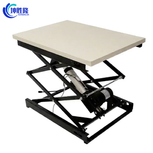 Platform Pengangkat Listrik Dua Lapis Motor Tunggal KUNSHENGLONG KSL-600-SD 600*500, Kapasitas 100KG, Jangkauan Angkat 147-800mm - Product Image 5