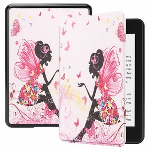 Étui pour tablette en cuir PU antichoc imprimé UV personnalisé pour Kindle Colorsoft Paperwhite 12th E-Book Sleeve Cover - Product Image 1
