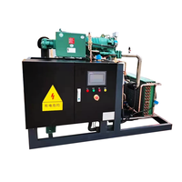 Unité de condensation 12v Dc unité de refroidissement compacte 12v climatiseur compresseur à vis à gaz