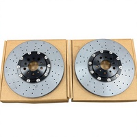 Disques de frein en carbone-céramique, remplacement direct OEM pour les disques de frein en fer d'origine, systèmes de freinage de tuning compatibles avec BMW G80 G82 G87