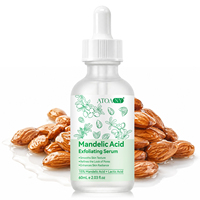 ATOANY Vente en gros Sérum exfoliant à 15% d'acide mandélique avec acide lactique pour le visage et le corps, texture lisse, affine les pores, éclaircit la peau