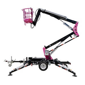 Plataforma Elevadora de Trabajo Aéreo Tipo Araña Remolcable de 10m, 16m, 20m, 24m - Precio Mayorista de Fábrica - Product Image 1