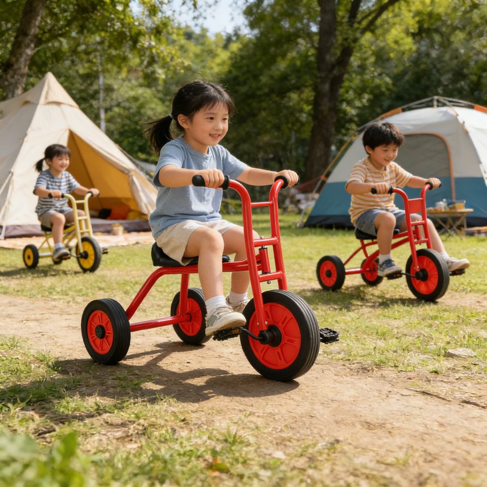 Multi Rider Bicycle 2025new High-Load Bearing Stable Multi-rider Pedal Bike for Community ...