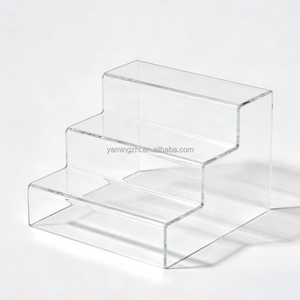Groothandel Hoge Kwaliteit Kleine Acryl Displayplank Eenvoudig Ontwerp Display Schaal Figuur Dessert Acryl Rek - Product Image 1