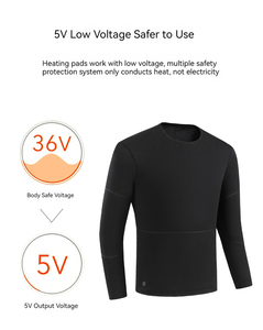 Intimo Termico Riscaldato Intelligente Invernale, Addensato e Traspirante, Taglia Grande, Caldo e Antifreddo per <span class=keywords><strong>Uomo</strong></span> e Donna - Product Image 5