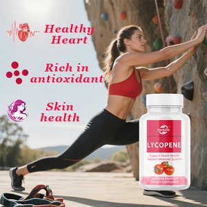 Lycopeencapsules-Natuurlijk Tomatenextractpoeder Voor Huid, Hart-En Immuunondersteuning, <span class=keywords><strong>Antioxidant</strong></span>, Gezondheidssupplement, Veganistisch, NO-GMO, Oem - Product Image 3
