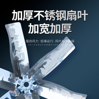 Fabricant d'équipements de ventilation, ventilateur axial mural à roulement à billes en acier inoxydable électrique Qingzhou