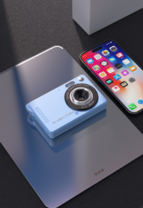 กล้องดิจิตอลเด็ก Yuniq Dual Lens 1080p ถ่ายภาพบันทึกการเติบโต ป้องกันภาพสั่นไหว กล้องรุ่นเก่า 2000 4k ระดับมืออาชีพ สำหรับนักเรียน M08 ราคาถูก ขนาดเล็ก - Product Image 5