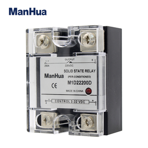 MANHUA-relé monofásico de <span class=keywords><strong>estado</strong></span> sólido, CC a CC de 3-32VDC a 220VDC, 200A, con CE - Product Image 3