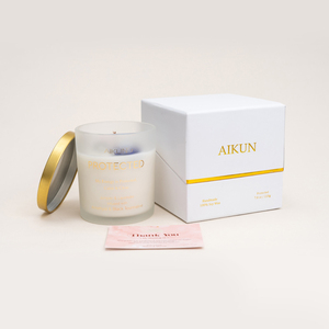 โรงงาน AIKUN ขายส่งเทียนหอมกลิ่นธรรมชาติขนาดใหญ่ รับผลิตแบรนด์ส่วนตัว สำหรับห้องนั่งเล่น งานแต่งงาน โรงแรม - Product Image 2