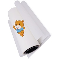 60cm Dtf Film Froid Chaud Peel Translucide 24 Pouces Simple Face Dtf Film De Transfert Dtf 32 Pouces Pet Film Rouleau 80cm * 100m