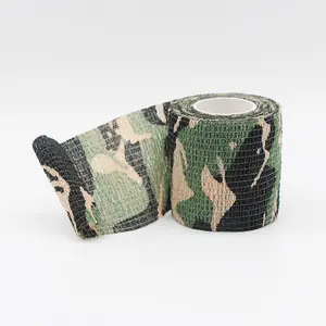 Camouflage เทปผ้าฝ้ายสำหรับ airsoft ล่าสัตว์ camo camouflage เทปสำหรับอาวุธ Bionic camouflage