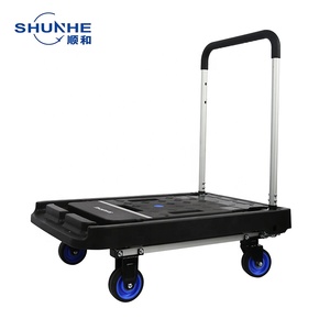 Warehouse Foldable Aluminum Platform Hand Truck Folding <strong>Dolly</strong> Hand Cart FW-99FBC - Product Image 1