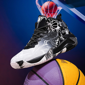 <span class=keywords><strong>Zapatillas</strong></span> de <span class=keywords><strong>Baloncesto</strong></span> de Alta Gama Personalizadas de Fábrica, Modernas y a la Moda, de Gran Tamaño, Transpirables, <span class=keywords><strong>para</strong></span> Fitness y Deportes - Product Image 2
