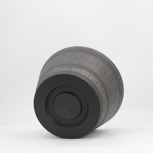 אספקה ישירה מהמפעל, עציץ חבית מעץ, קוטר גדול, PP וינטג', מעובה ועמיד, סיטונאי מסין - Product Image 3