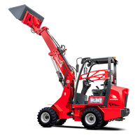 Chargeur sur pneus mammut 1.5 tonnes 2 tonnes 2.5 tonnes 3 tonnes mini chargeur frontal télescopique prix
