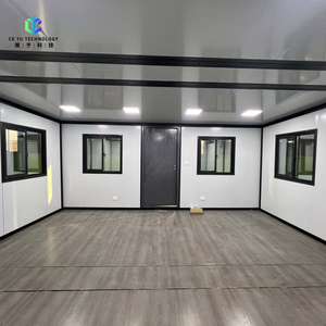 Casa Pieghevole Versatile a Doppia Ala per Uso Misto, Prefabbricata Espandibile 20ft 40ft, per Ufficio e Residenziale - Product Image 3